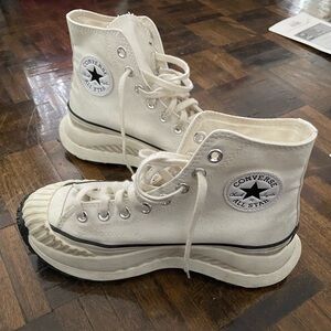 Hi-top converse sneakers